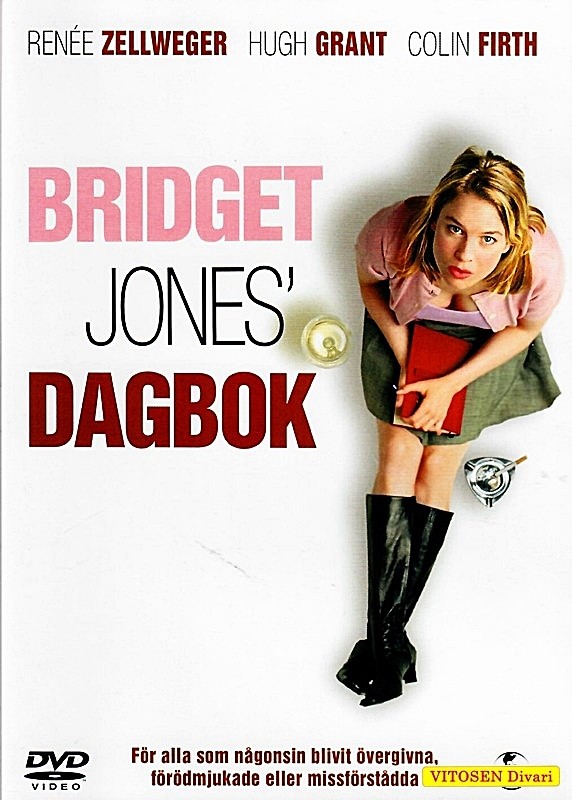 Bridget Jones&rsquo; Dagbok - Bridget Jones - Elämäni sinkkuna, ruotsalainen kansi